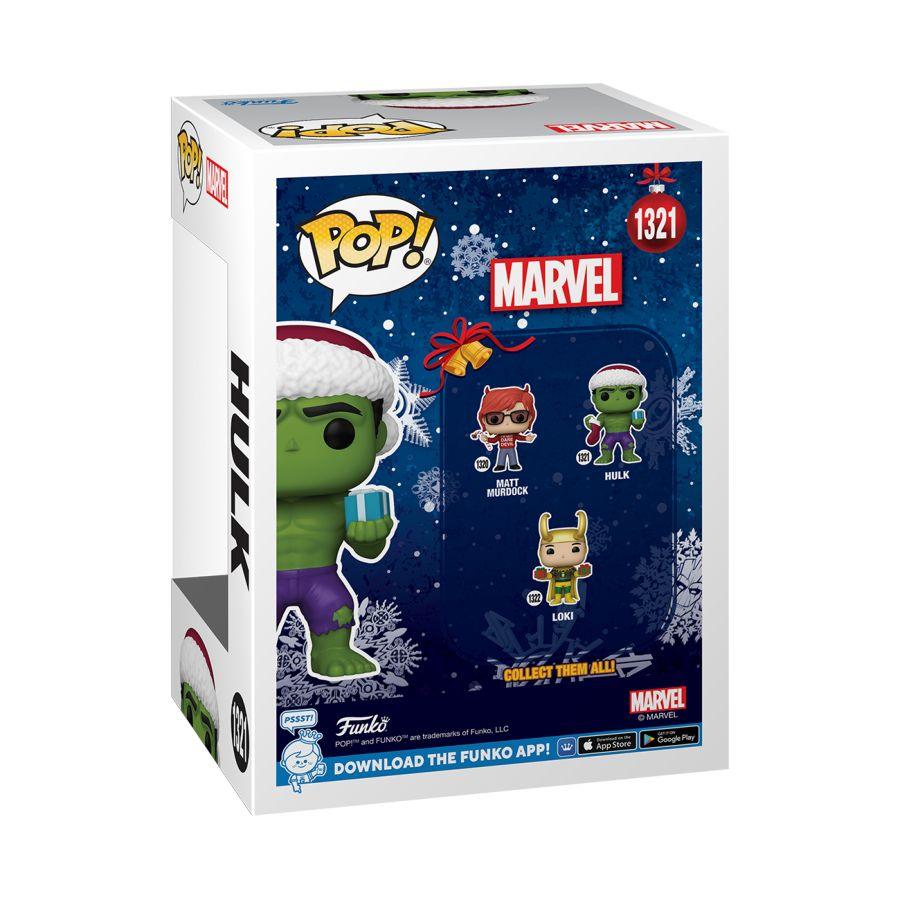 FUN74731 Marvel Comics - Green Hulk Holiday US Exclusive Pop! Vinyl [RS] - Funko - Titan Pop Culture