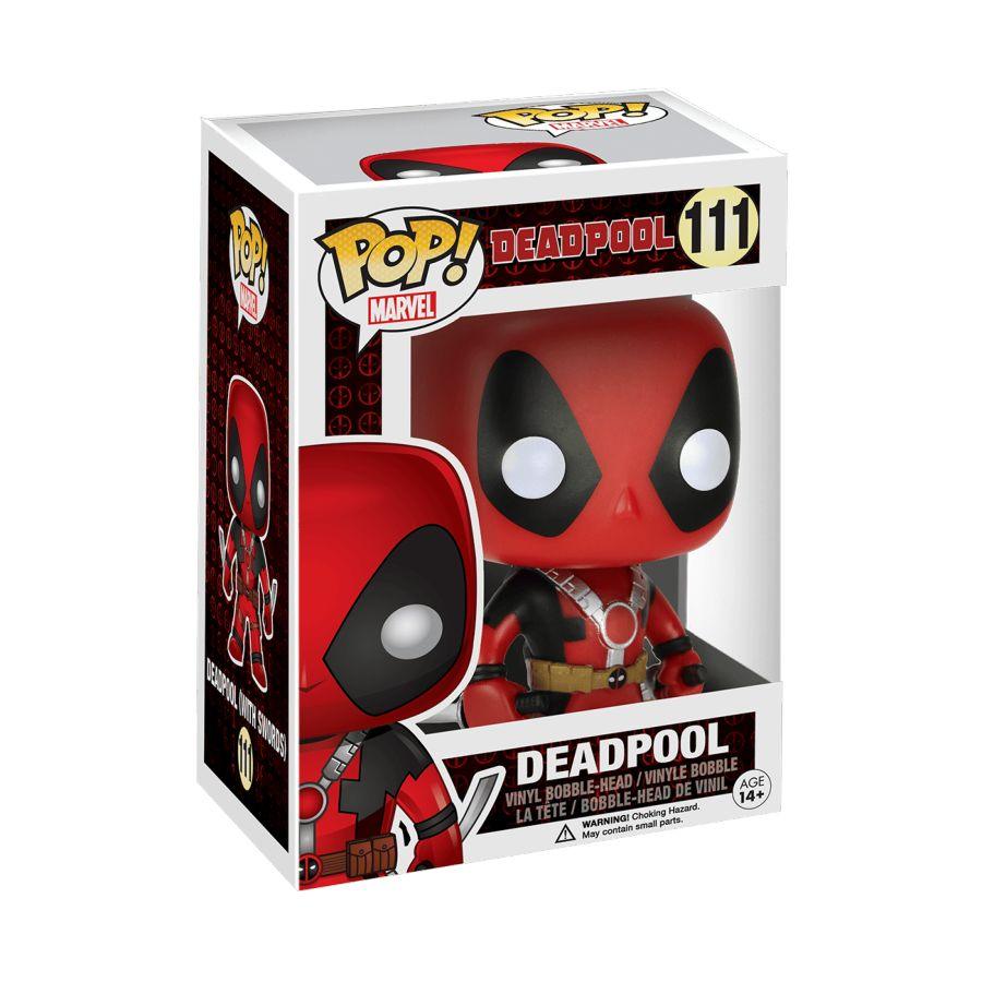 FUN7486 Deadpool (comics) - Deadpool Two Swords Pop! Vinyl - Funko TBA - Titan Pop Culture