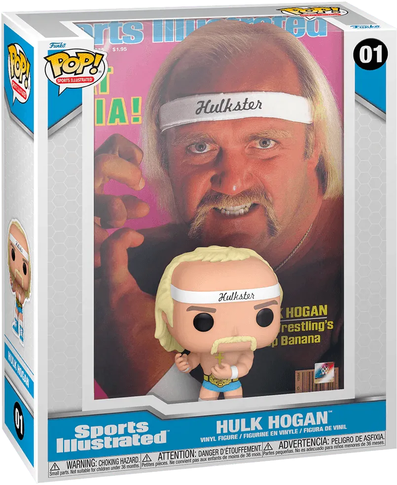 FUN75067 WWE - Hulk Hogan Sports Illustrated Pop! Covers Vinyl - Funko - Titan Pop Culture