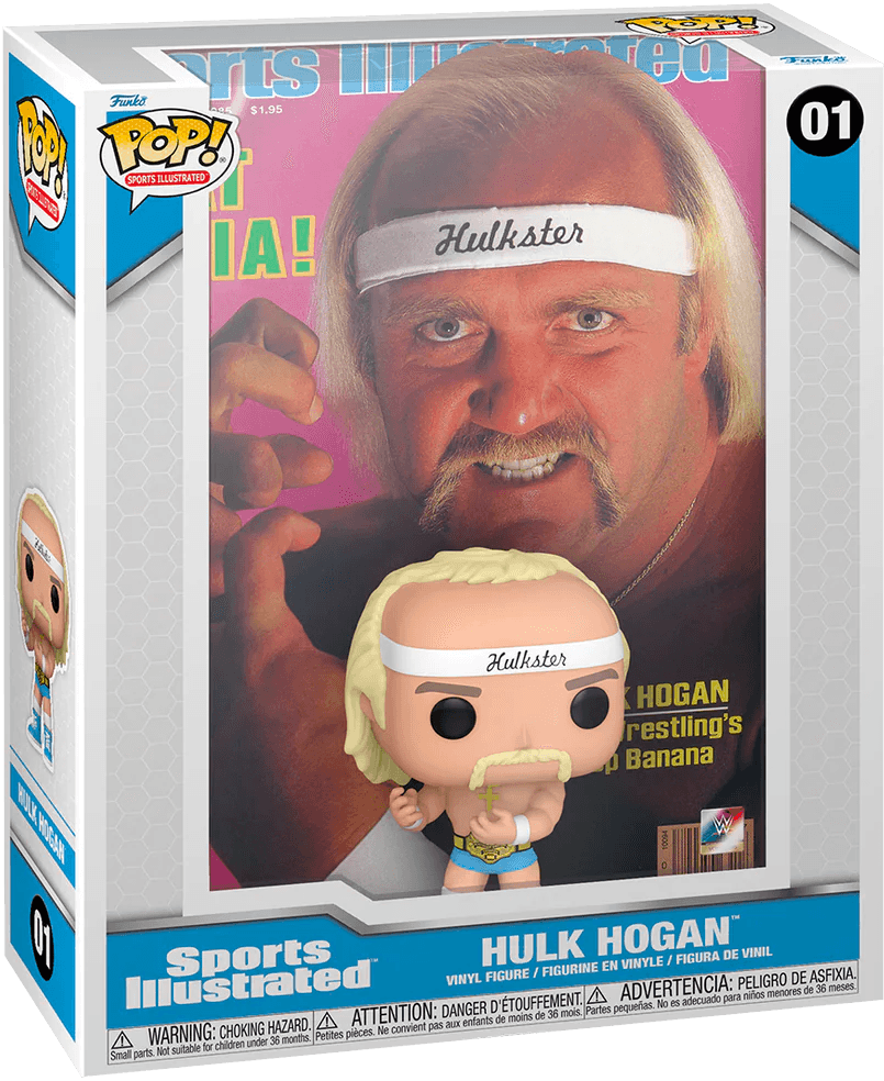 FUN75067 WWE - Hulk Hogan Sports Illustrated Pop! Covers Vinyl - Funko - Titan Pop Culture