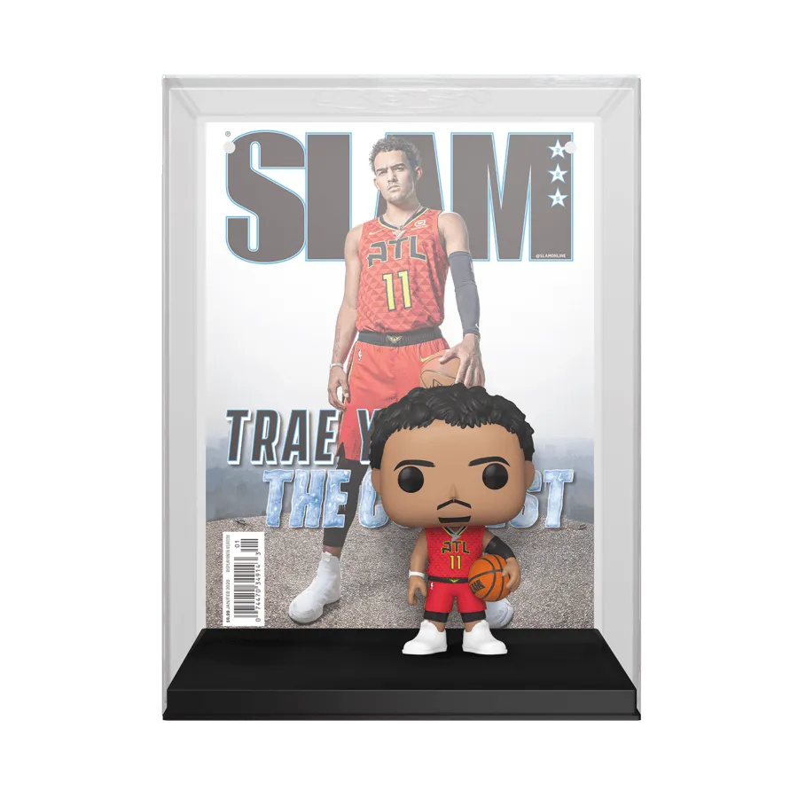 FUN75072 NBA: Slam - Trae Young Pop! Cover - Funko - Titan Pop Culture