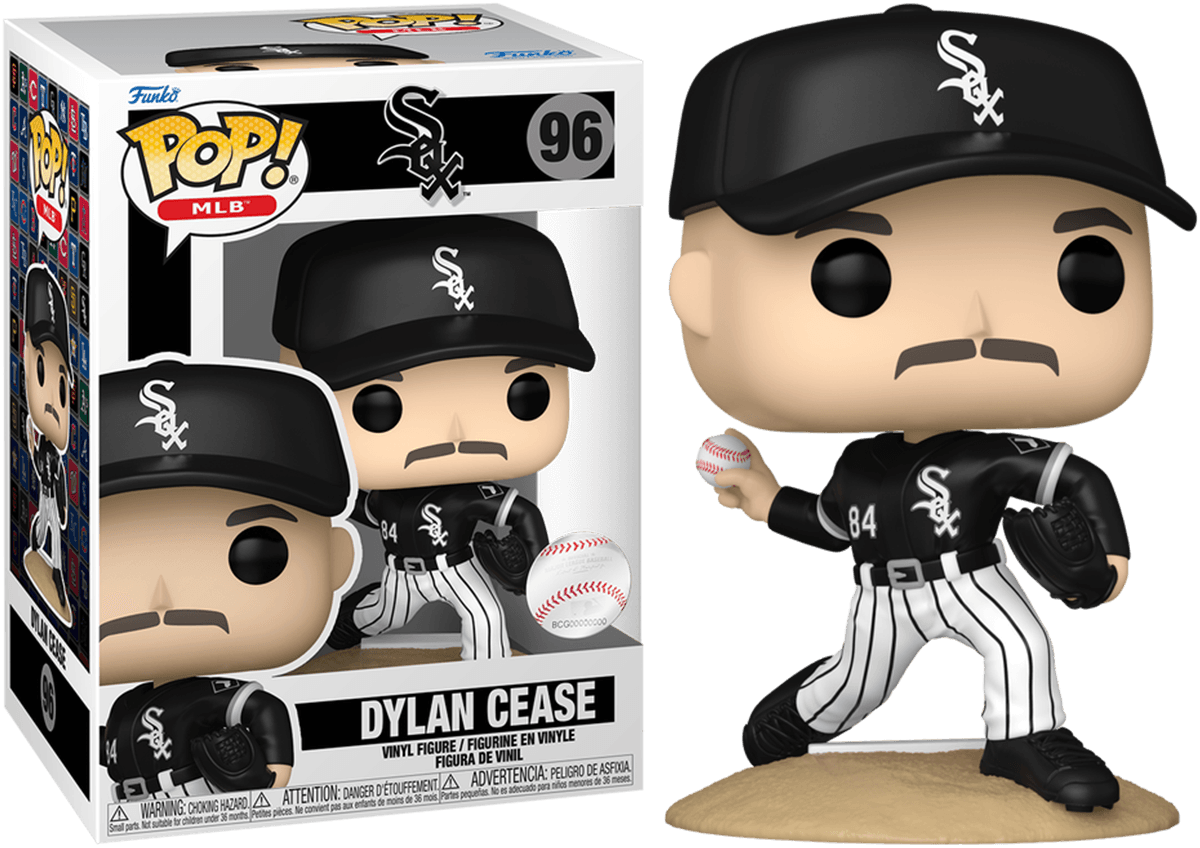 FUN75089 MLB: White Sox - Dylan Cease Pop! Vinyl - Funko - Titan Pop Culture