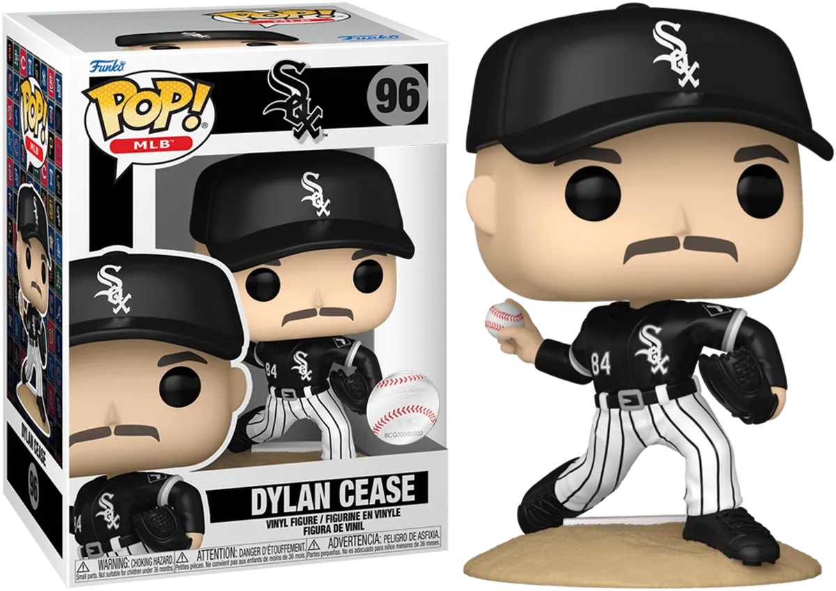 FUN75089 MLB: White Sox - Dylan Cease Pop! Vinyl - Funko - Titan Pop Culture