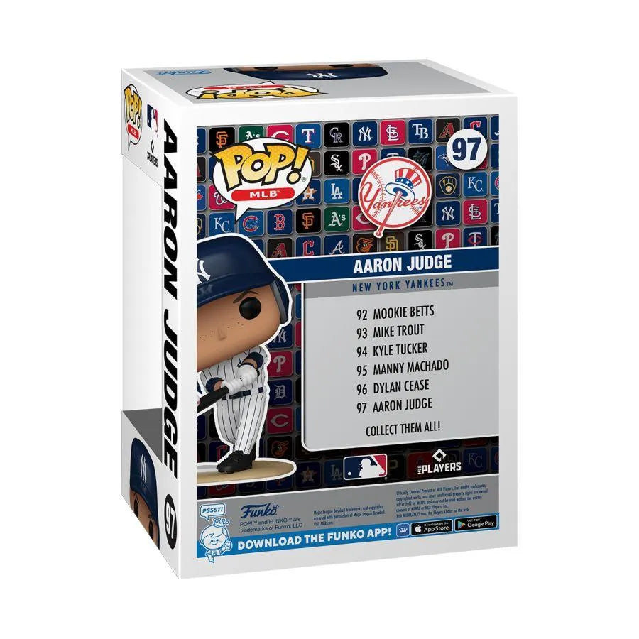 FUN75090 MLB: Yankees - Aaron Judge Pop! Vinyl - Funko TBA - Titan Pop Culture