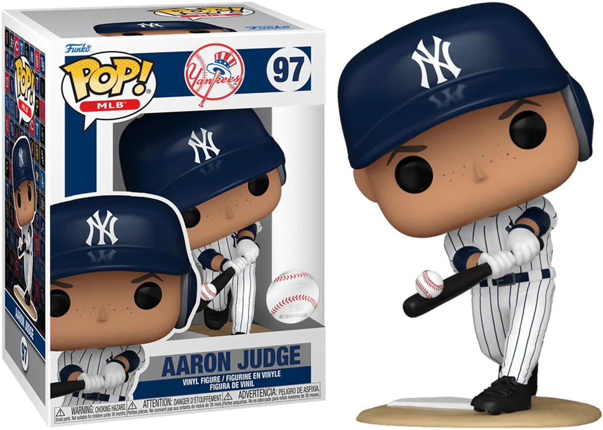 FUN75090 MLB: Yankees - Aaron Judge Pop! Vinyl - Funko TBA - Titan Pop Culture