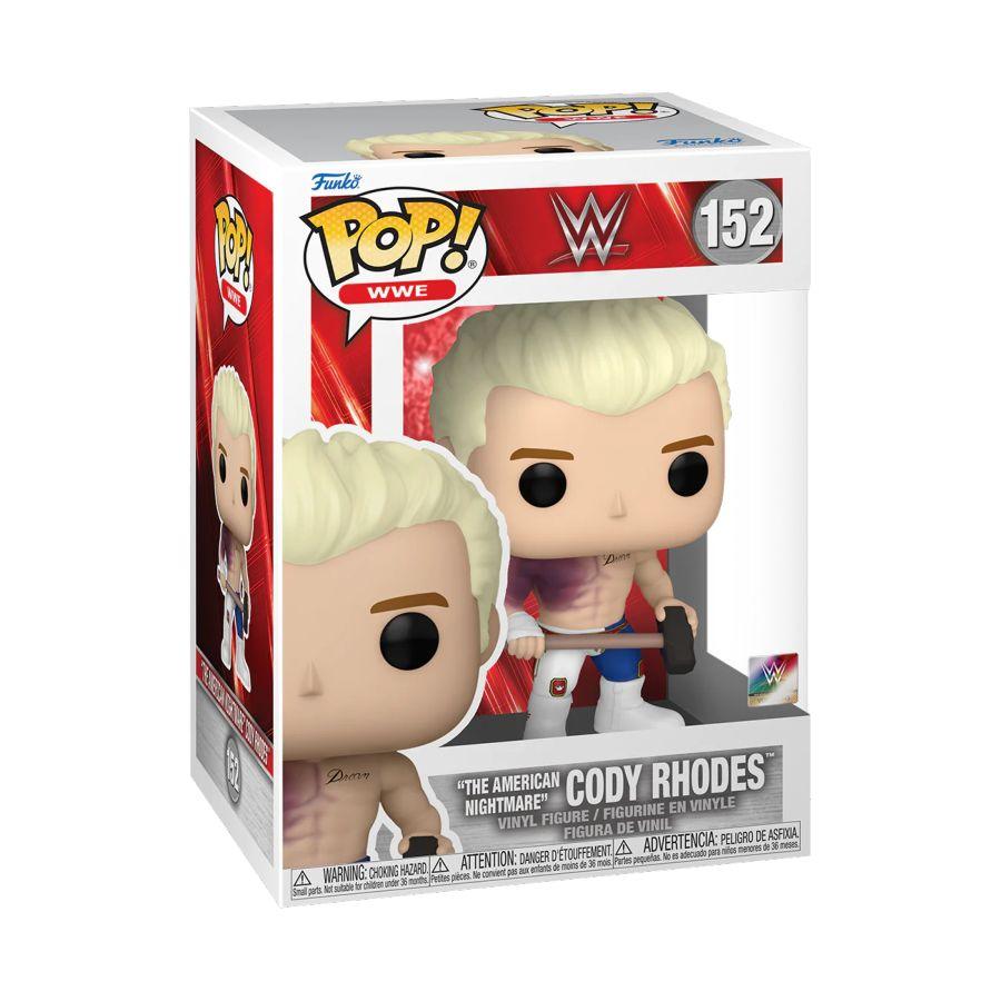 FUN75099 WWE - Cody Rhodes Pop! Vinyl - Funko TBA - Titan Pop Culture