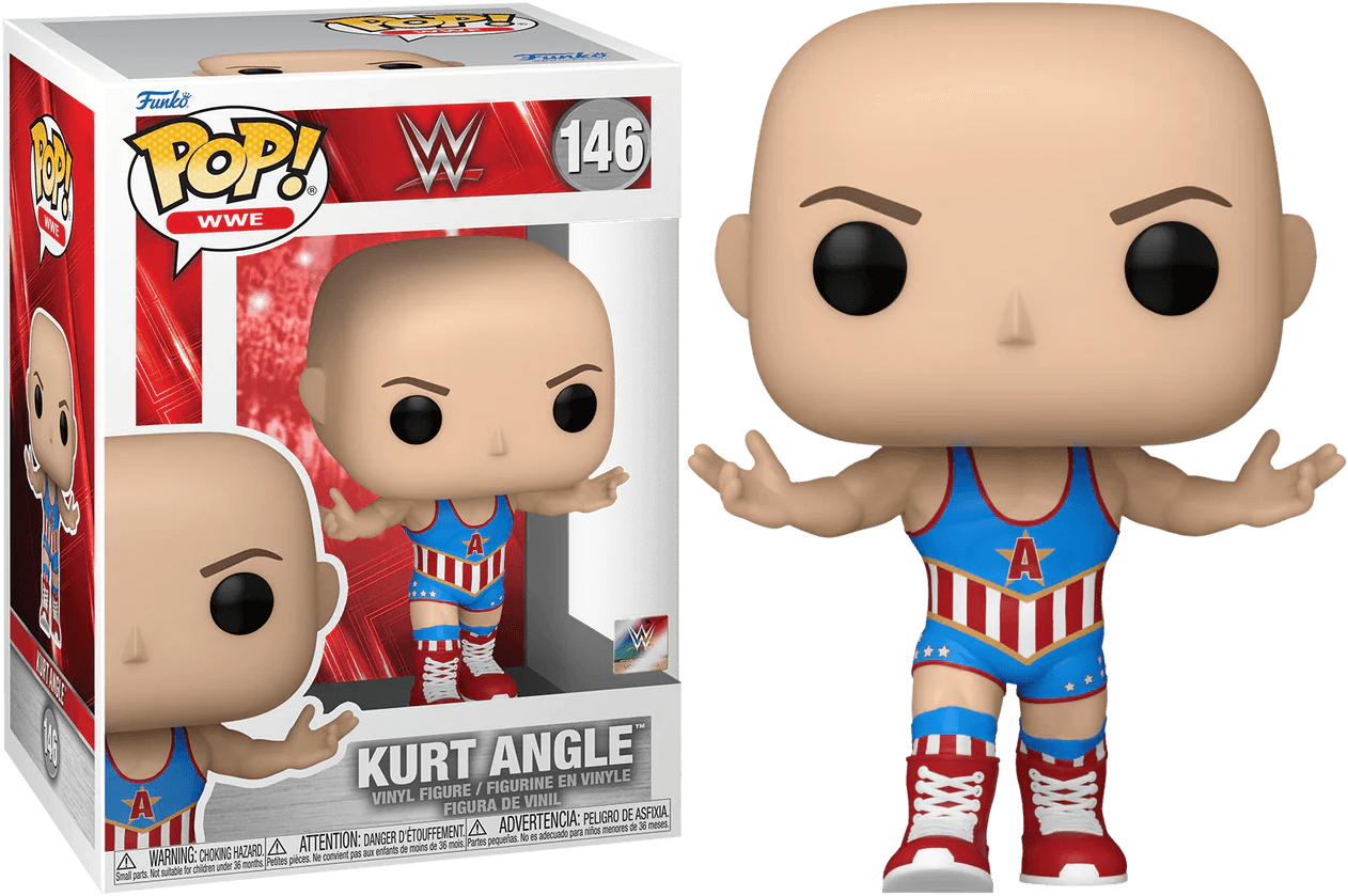 FUN75100 WWE - Kurt Angle Pop! Vinyl - Funko - Titan Pop Culture