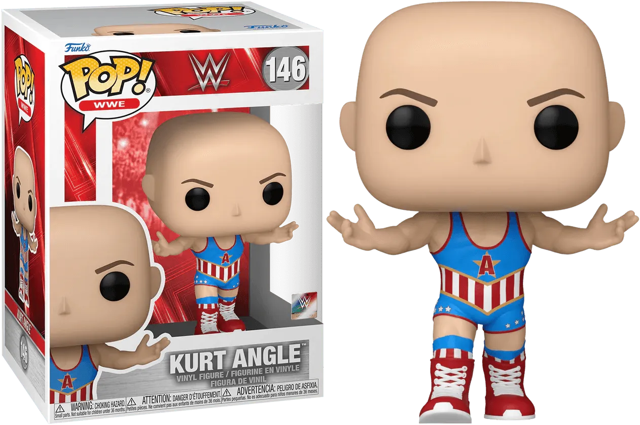 FUN75100 WWE - Kurt Angle Pop! Vinyl - Funko - Titan Pop Culture