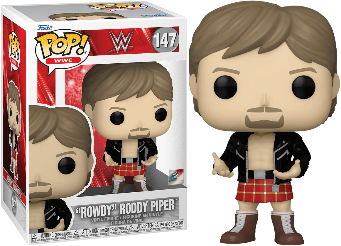 FUN75101 WWE - Rowdy Roddy Piper Pop! Vinyl - Funko - Titan Pop Culture