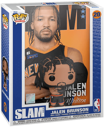 FUN75106 NBA: Slam - Jalen Brunson Pop! Cover - Funko - Titan Pop Culture