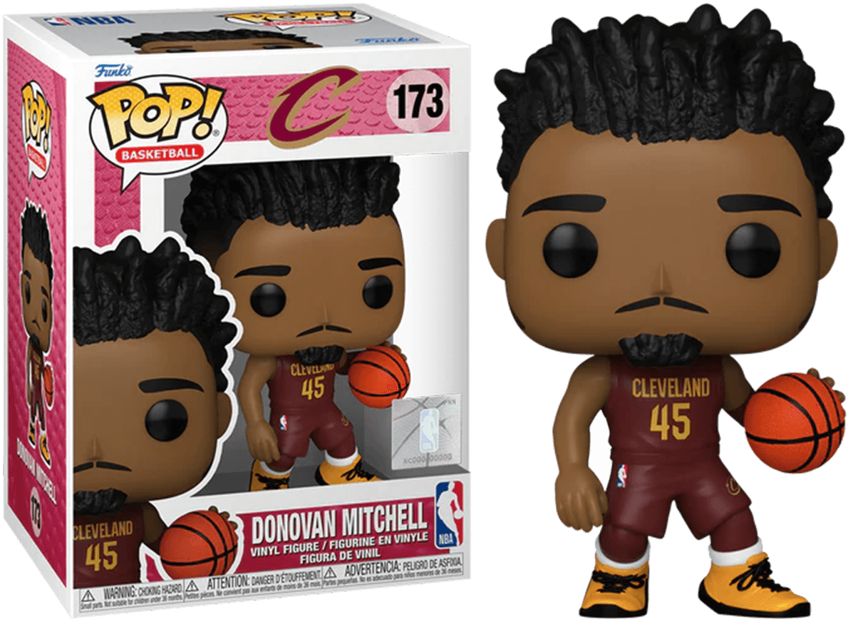 FUN75119 NBA: Cavaliers - Donovan Mitchell Pop! Vinyl - Funko - Titan Pop Culture