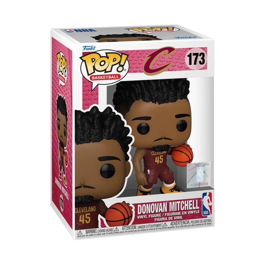 FUN75119 NBA: Cavaliers - Donovan Mitchell Pop! Vinyl - Funko - Titan Pop Culture