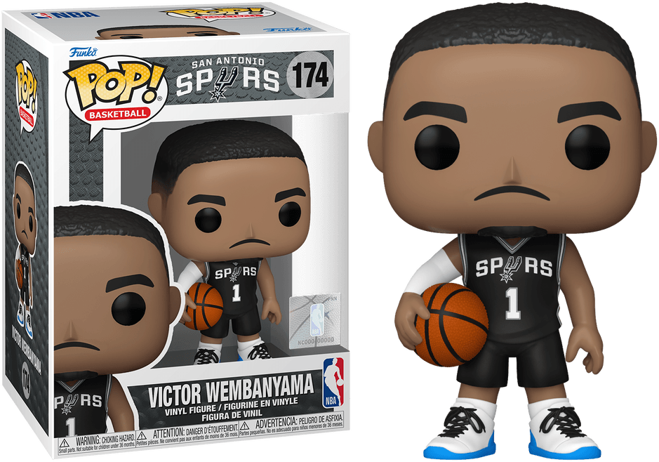 FUN75120 NBA: Spurs - Victor Wembanyama Pop! Vinyl - Funko TBA - Titan Pop Culture