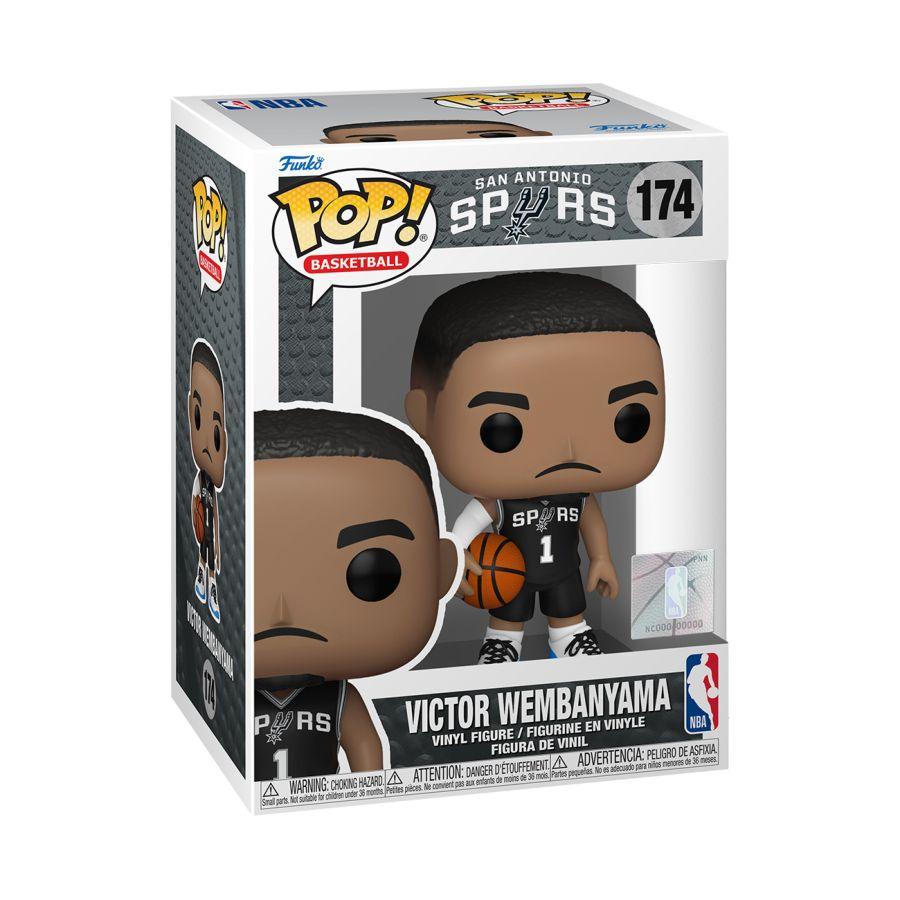 FUN75120 NBA: Spurs - Victor Wembanyama Pop! Vinyl - Funko TBA - Titan Pop Culture