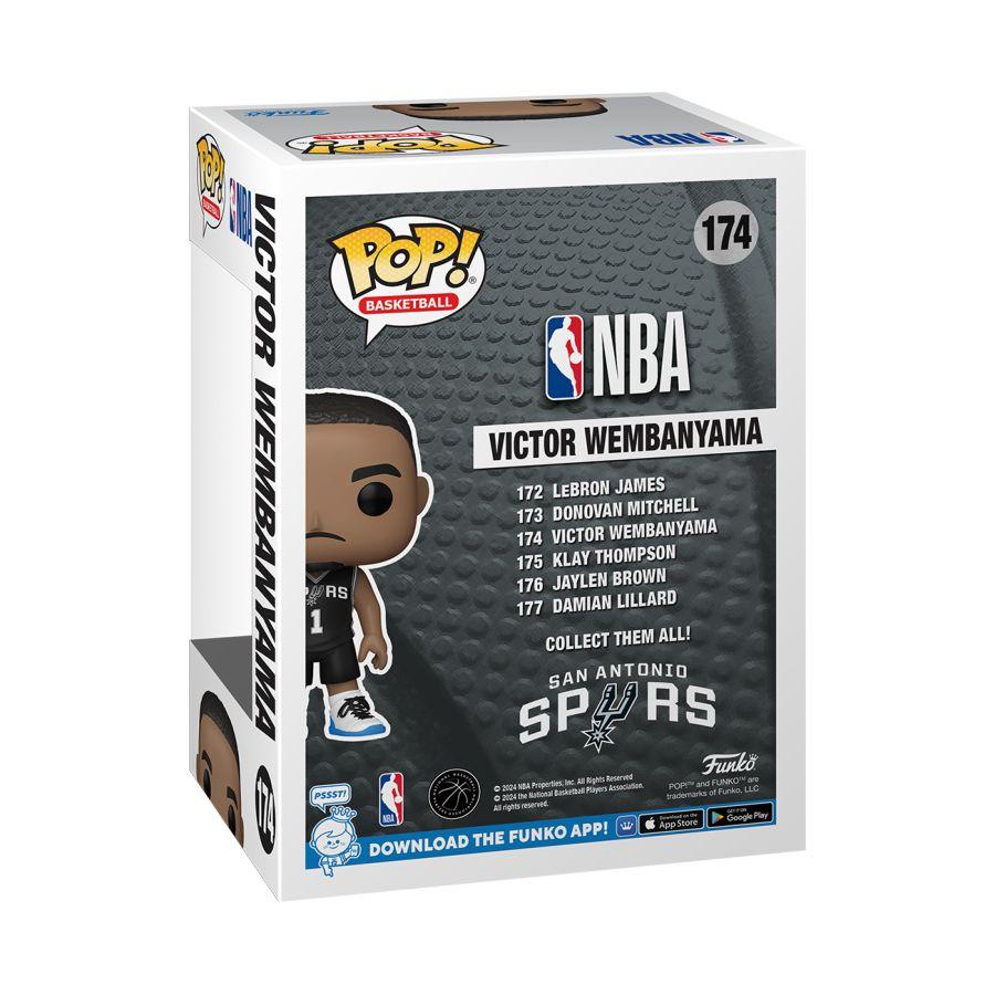 FUN75120 NBA: Spurs - Victor Wembanyama Pop! Vinyl - Funko TBA - Titan Pop Culture