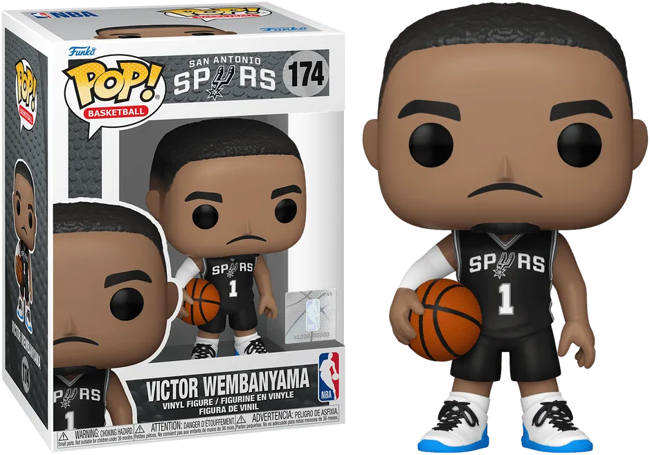 FUN75120 NBA: Spurs - Victor Wembanyama Pop! Vinyl - Funko TBA - Titan Pop Culture