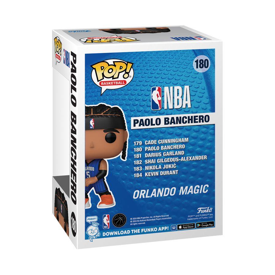 FUN75121 NBA: Magic - Paolo Banchero Pop! Vinyl - Funko - Titan Pop Culture