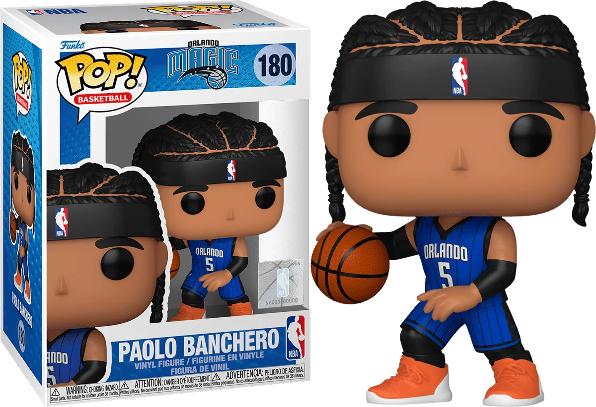 FUN75121 NBA: Magic - Paolo Banchero Pop! Vinyl - Funko - Titan Pop Culture