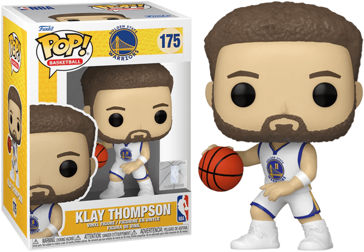 FUN75122 NBA: Warriors - Klay Thompson Pop! Vinyl - Funko - Titan Pop Culture