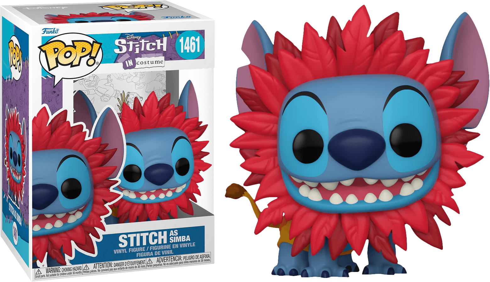 FUN75164 Disney - Stitch Simba Costume Pop! Vinyl - Funko - Titan Pop Culture