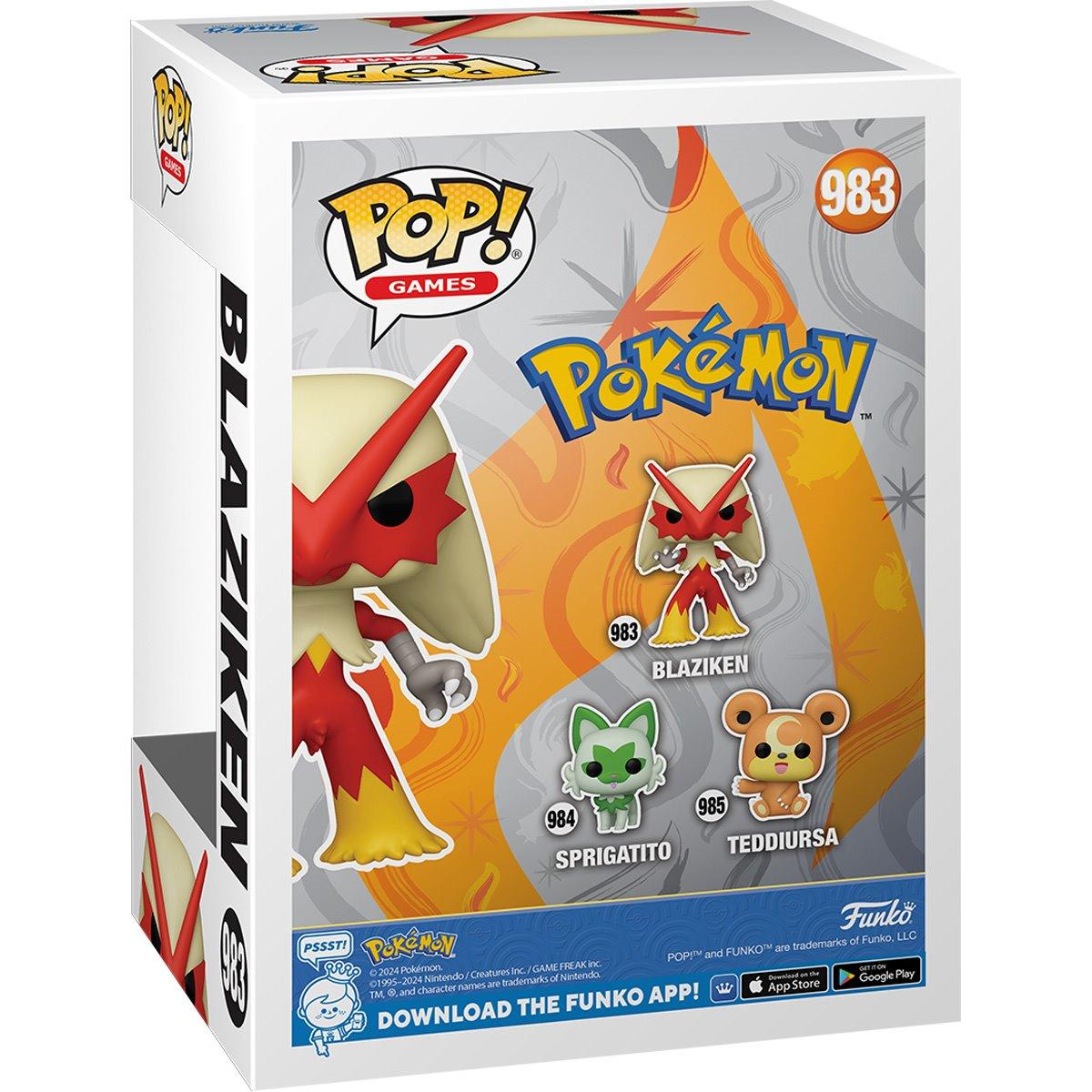 FUN75188 Pokemon - Blaziken Pop! Vinyl [RS] - Funko - Titan Pop Culture