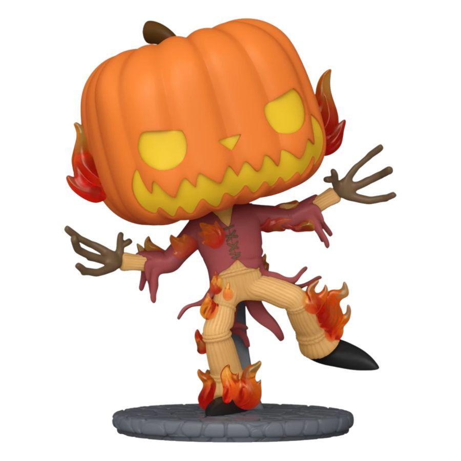 FUN75284 The Nightmare Before Christmas - Pumpkin King US Exclusive 30th Anniversary Glow Pop! Vinyl [RS] - Funko - Titan Pop Culture