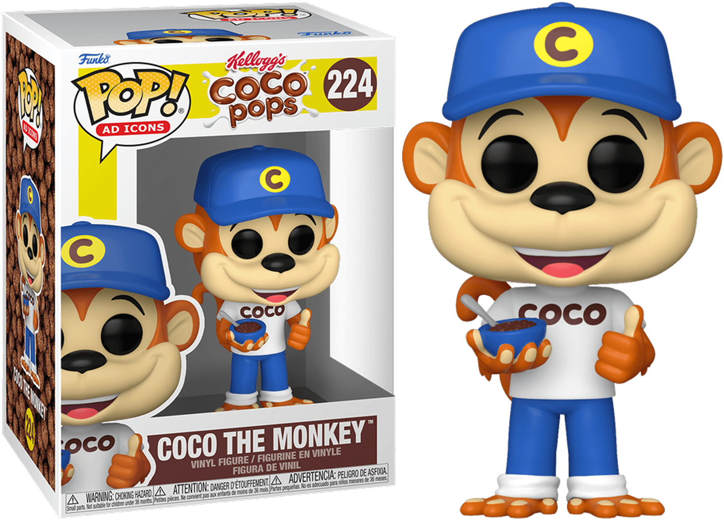 FUN75356 Kellogg's - Coco the Monkey Coco Pops Pop! Vinyl - Funko - Titan Pop Culture