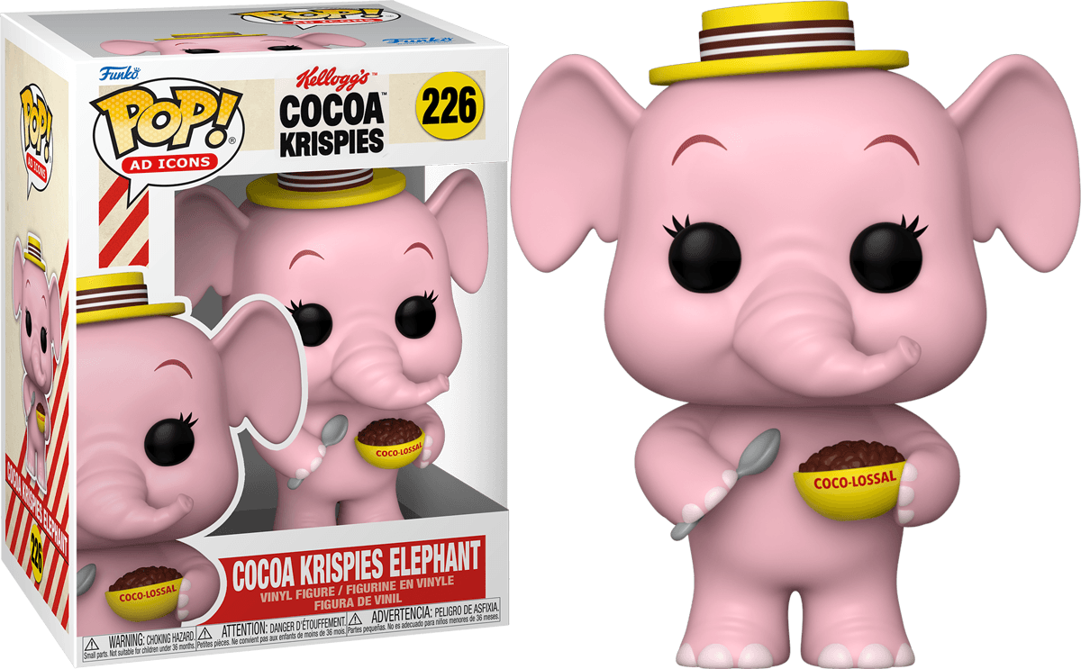 FUN75358 Ad Icons: Coco Krispies Elephant Pop! Vinyl - Funko - Titan Pop Culture