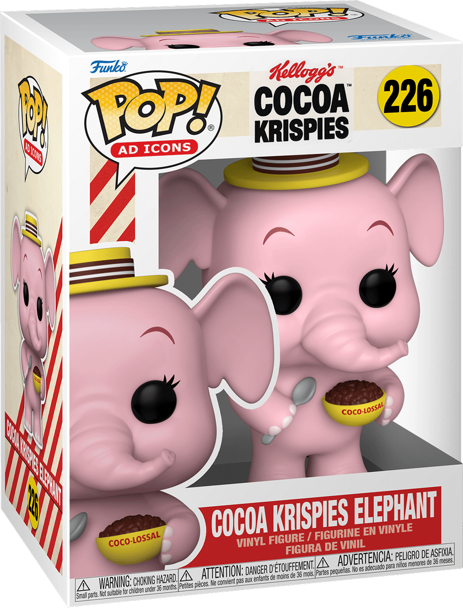 FUN75358 Ad Icons: Coco Krispies Elephant Pop! Vinyl - Funko - Titan Pop Culture