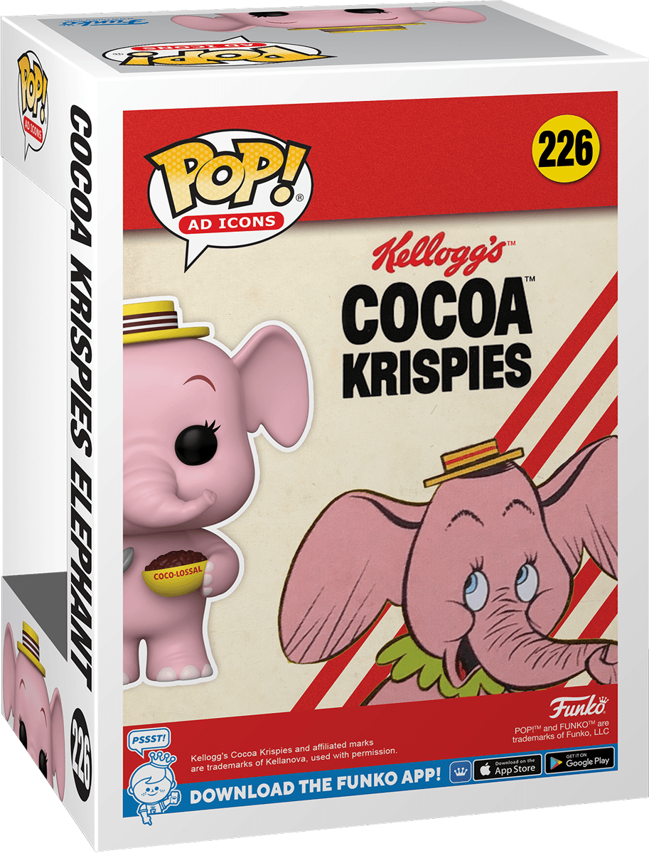 FUN75358 Ad Icons: Coco Krispies Elephant Pop! Vinyl - Funko - Titan Pop Culture