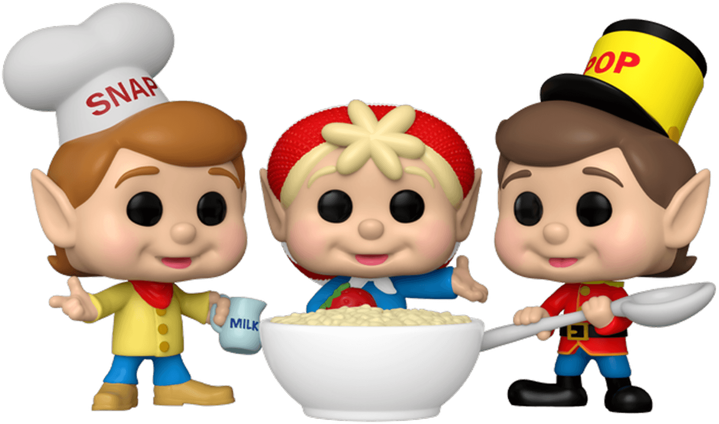 FUN75359 Kellogg's - Snap, Crackle, & Pop Rice Krispies Pop! Moment Vinyl - Funko - Titan Pop Culture