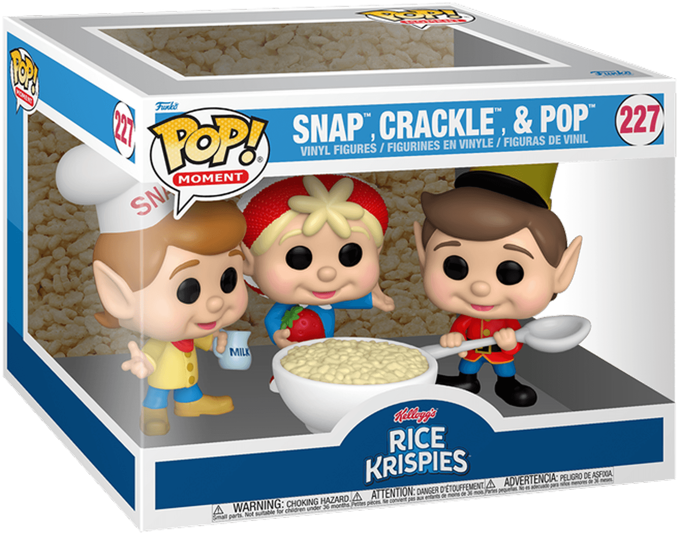 FUN75359 Kellogg's - Snap, Crackle, & Pop Rice Krispies Pop! Moment Vinyl - Funko - Titan Pop Culture