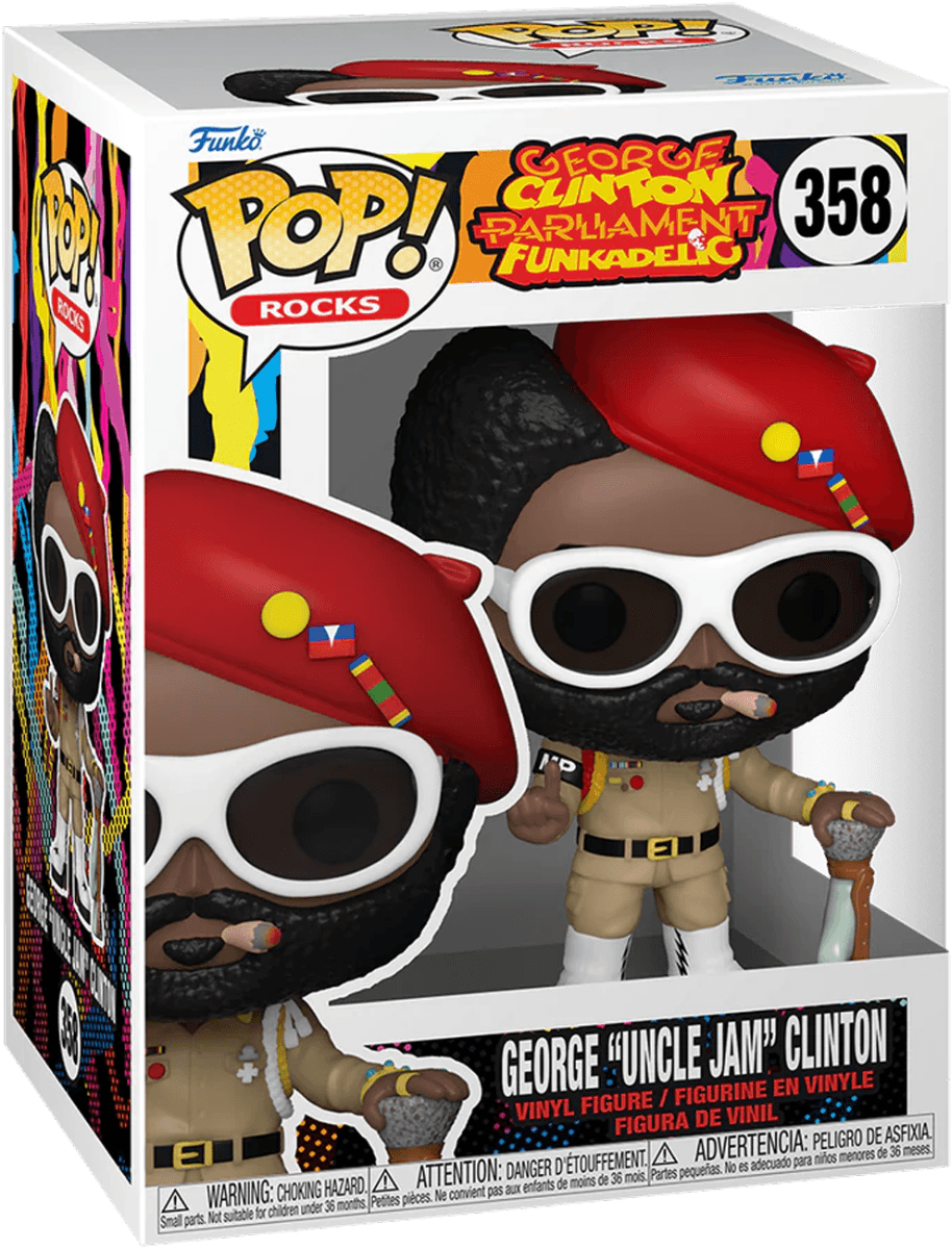 FUN75367 Parliament-Funkadelic - George "Uncle Jam" Clinton Pop! Vinyl - Funko - Titan Pop Culture