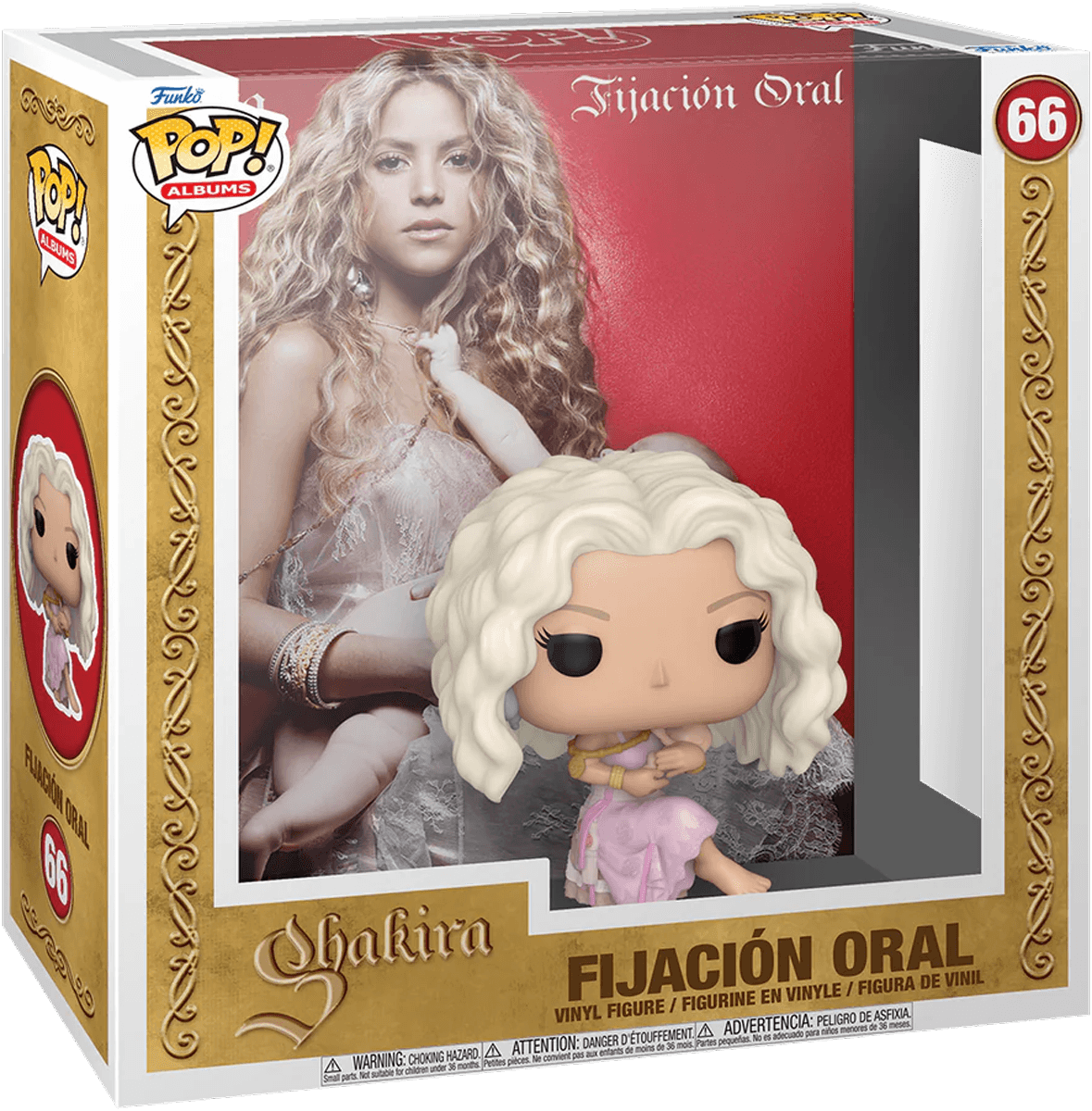 FUN75383 Shakira - Fijacion Oral Vol. 1 Pop! Albums Vinyl - Funko - Titan Pop Culture