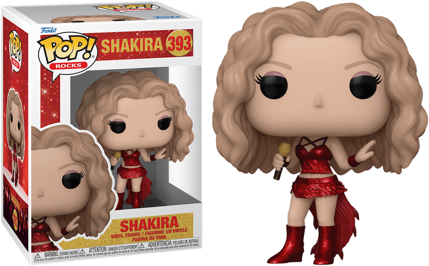 FUN75404 Shakira - Super Bowl LIV Halftime Show Diamond Glitter Pop! Vinyl - Funko - Titan Pop Culture