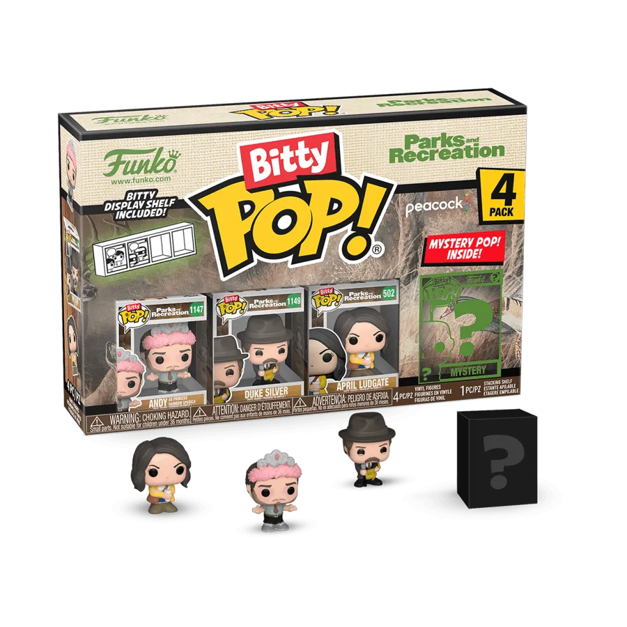 FUN75440 Parks & Recreation - Andy Bitty Pop! 4-Pack - Funko - Titan Pop Culture