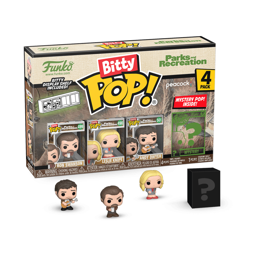 FUN75443 Parks & Recreation - Ron Bitty Pop! 4-Pack - Funko - Titan Pop Culture