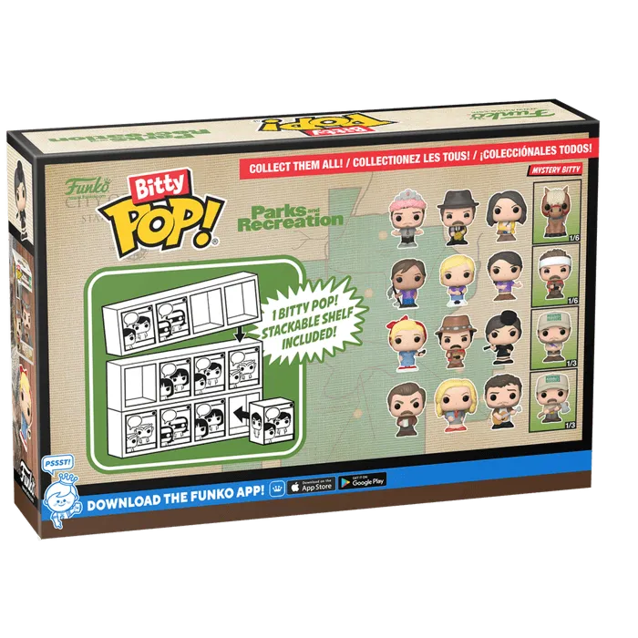 FUN75443 Parks & Recreation - Ron Bitty Pop! 4-Pack - Funko - Titan Pop Culture