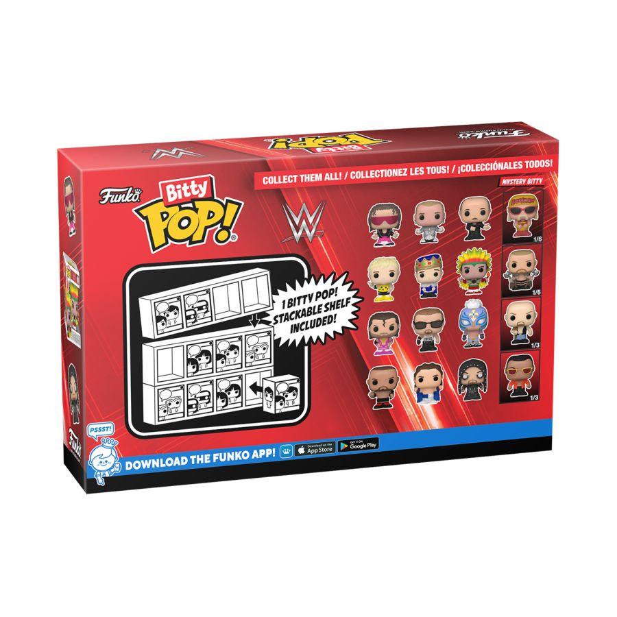 FUN75462 WWE - Dusty Rhodes Bitty Pop! 4-Pack - Funko - Titan Pop Culture