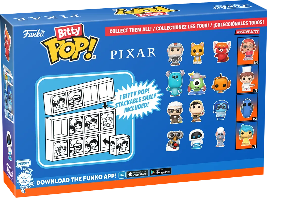 FUN75466 Pixar - Lightyear Bitty Pop! 4-Pack - Funko - Titan Pop Culture