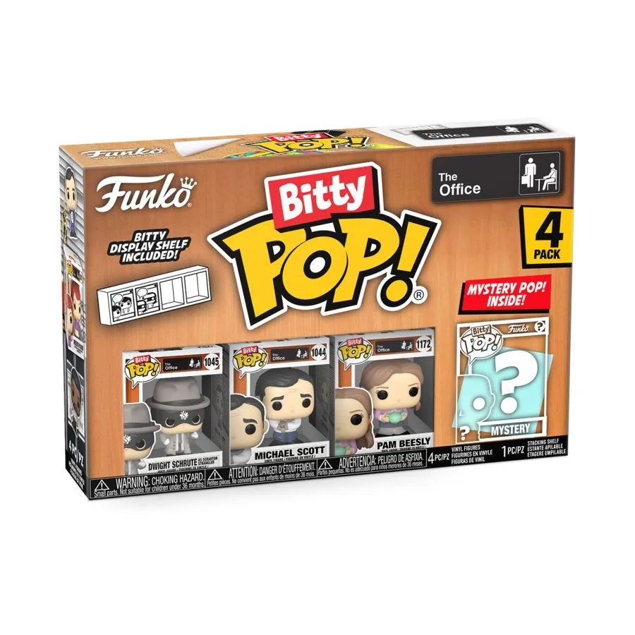 FUN75484 The Office - Dwight the Strangler Bitty Pop! 4-Pack - Funko - Titan Pop Culture