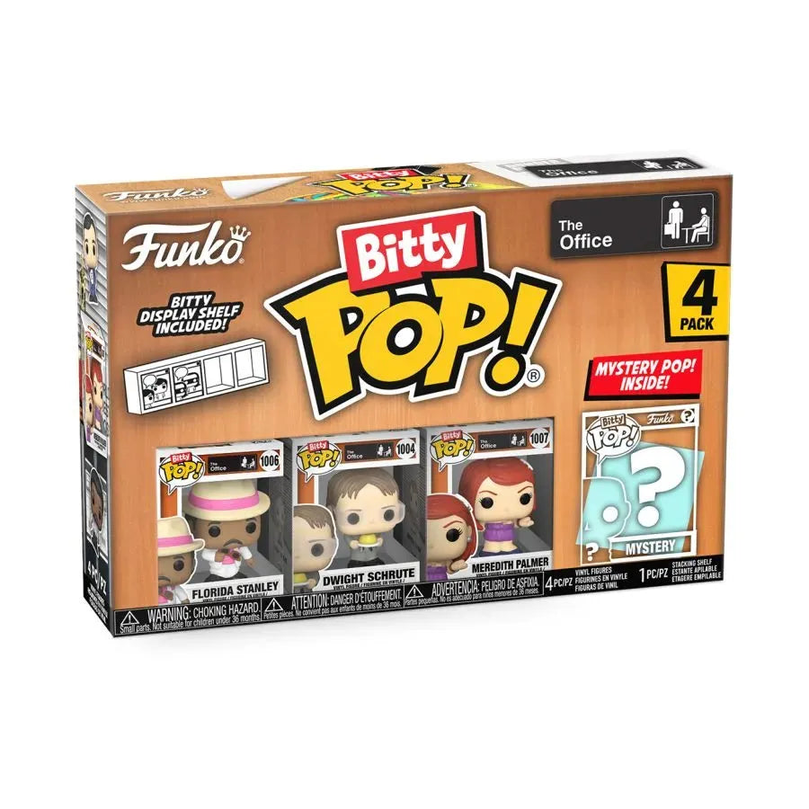 FUN75486 The Office - Florida Stanley Bitty Pop! 4-Pack - Funko - Titan Pop Culture