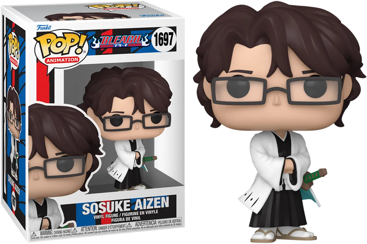 FUN75506 + FUN75507 + FUN75510 + FUN76683 + FUN77052 Bleach - For The Soul (with chase) Pop! Vinyl Bundle (Set of 5) - Funko - Titan Pop Culture