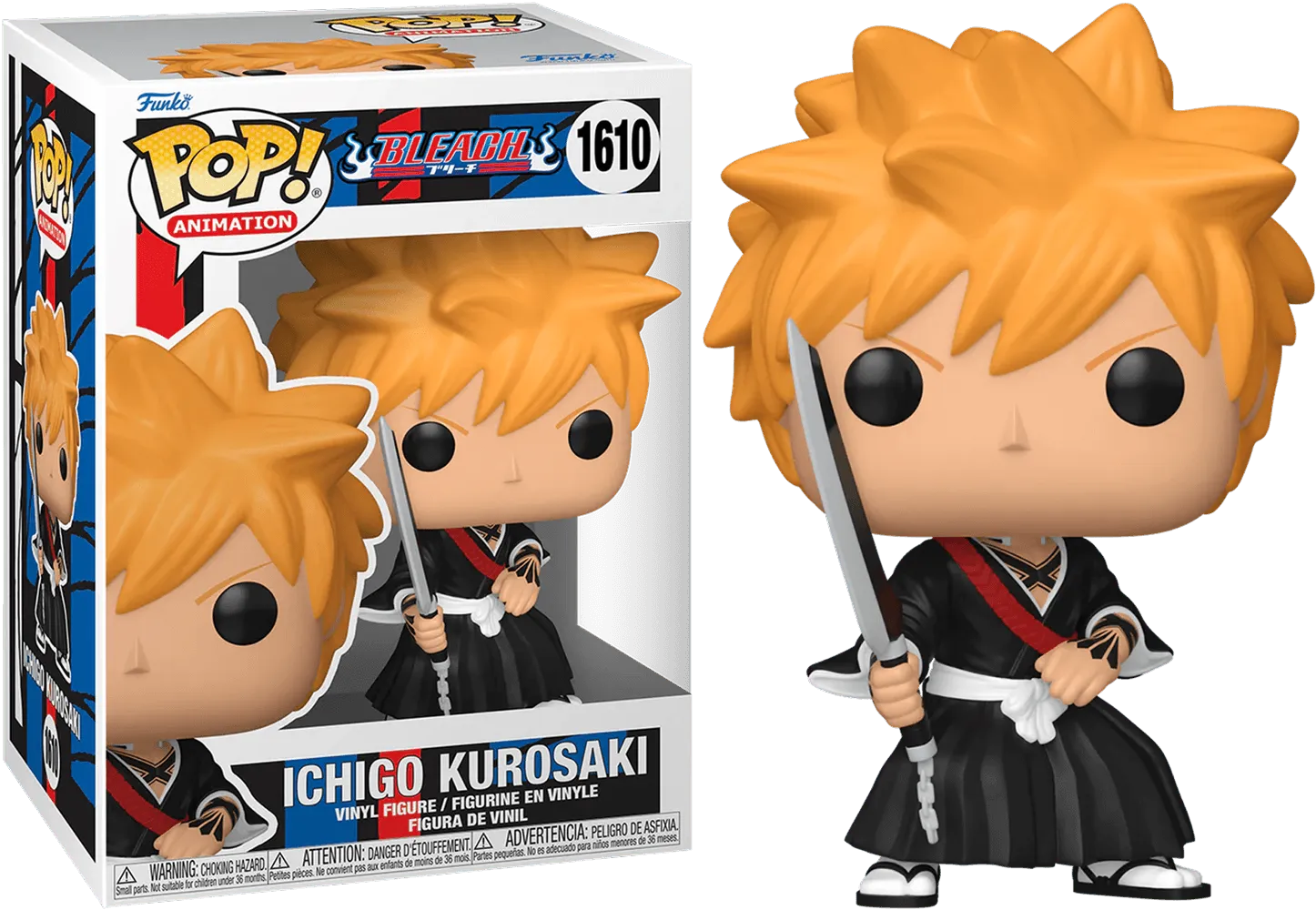 FUN75508CASE Bleach - Ichigo Kurosaki Pop! Vinyl - Chase Case - Funko - Titan Pop Culture