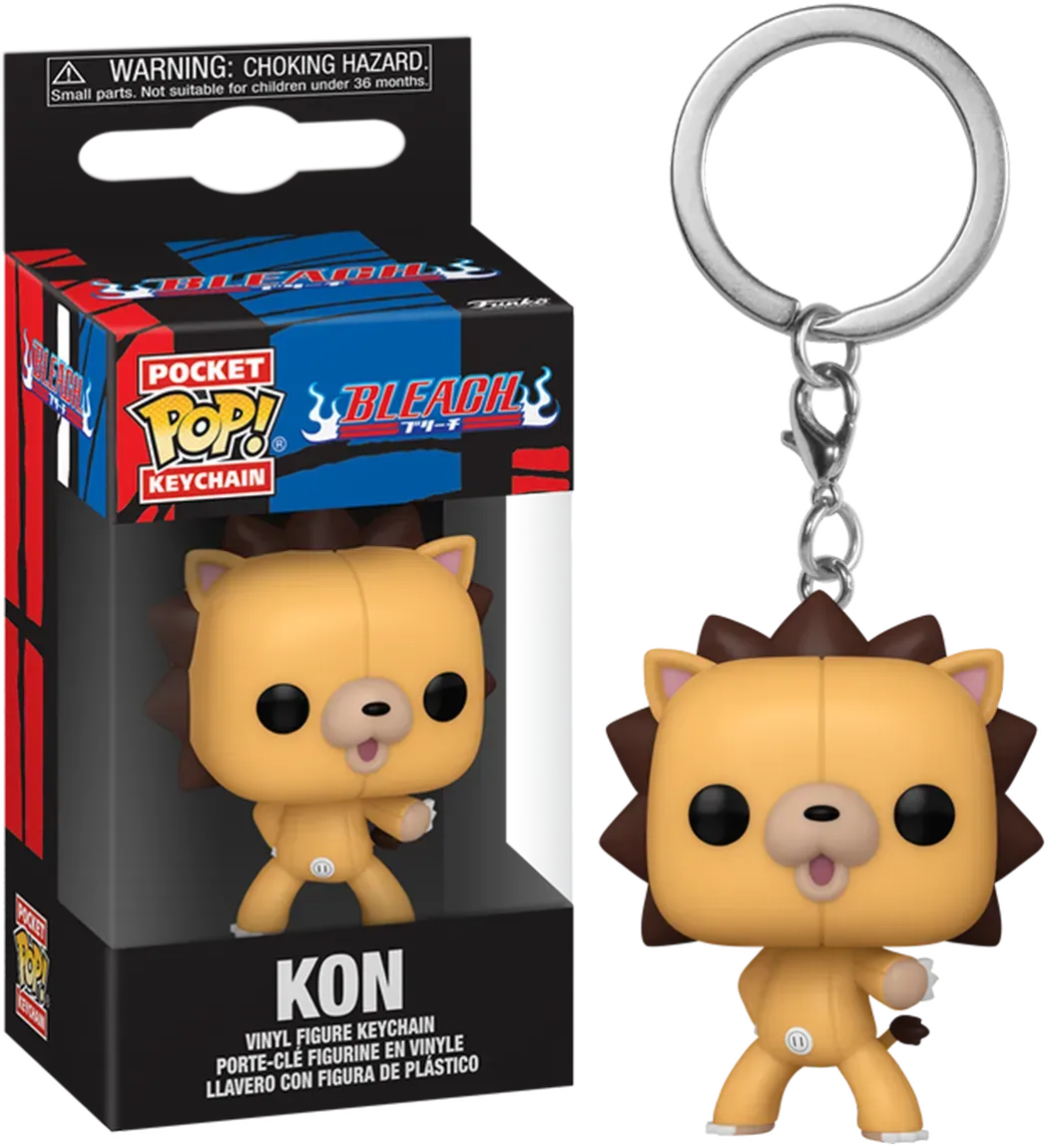 FUN75514 Bleach - Kon Pocket Pop! Keychain - Funko - Titan Pop Culture