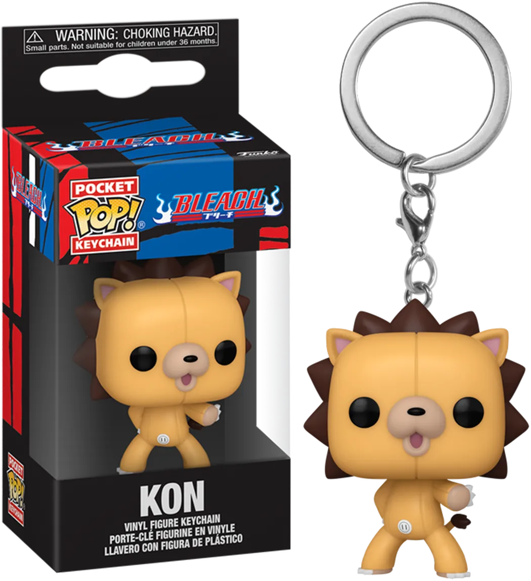 FUN75514 Bleach - Kon Pocket Pop! Keychain - Funko - Titan Pop Culture