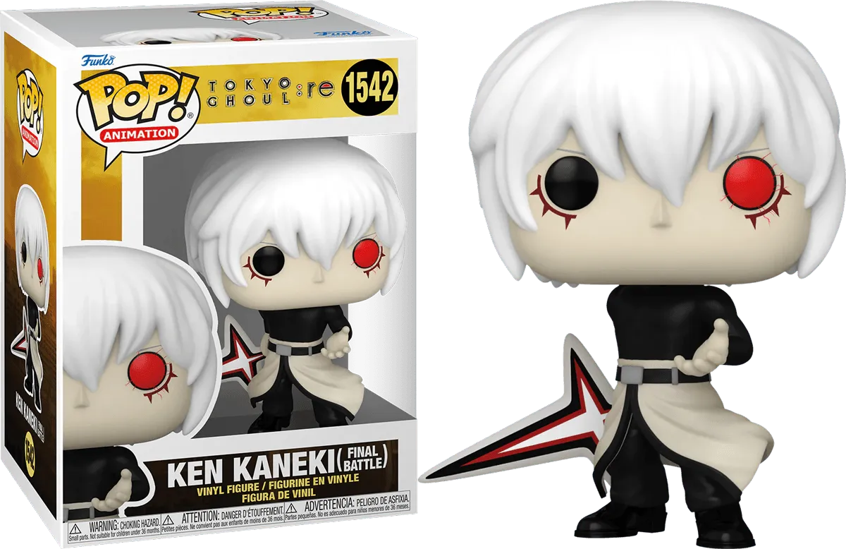 FUN75520 Tokyo Ghoul: re - Ken Kaneki (Final Battle) Pop! Vinyl - Funko - Titan Pop Culture