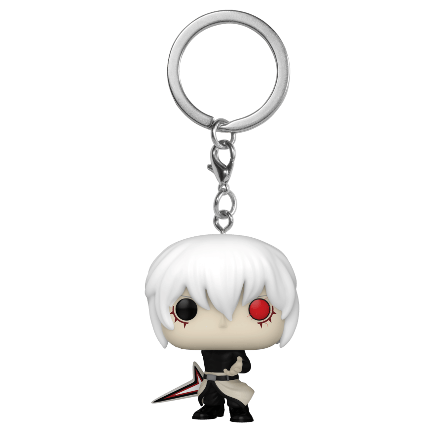 FUN75522 Tokyo Ghoul: re - Ken Kaneki (Final Battle) Pop! Keychain - Funko - Titan Pop Culture