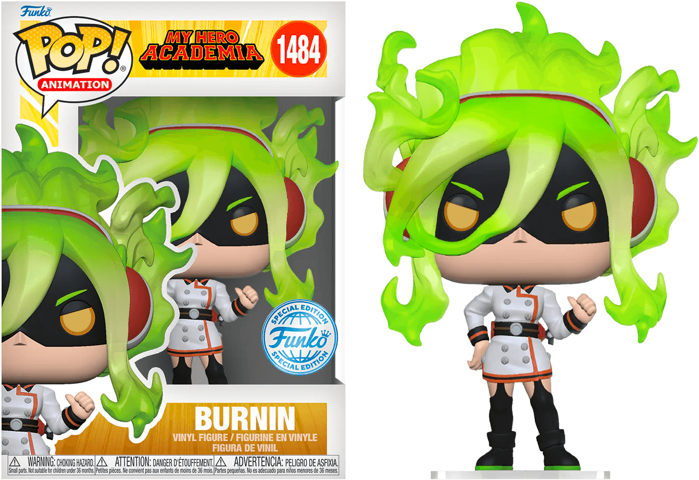 FUN75524 My Hero Academia - Burnin (Moe Kamiji) US Exclusive Pop! Vinyl [RS] - Funko - Titan Pop Culture