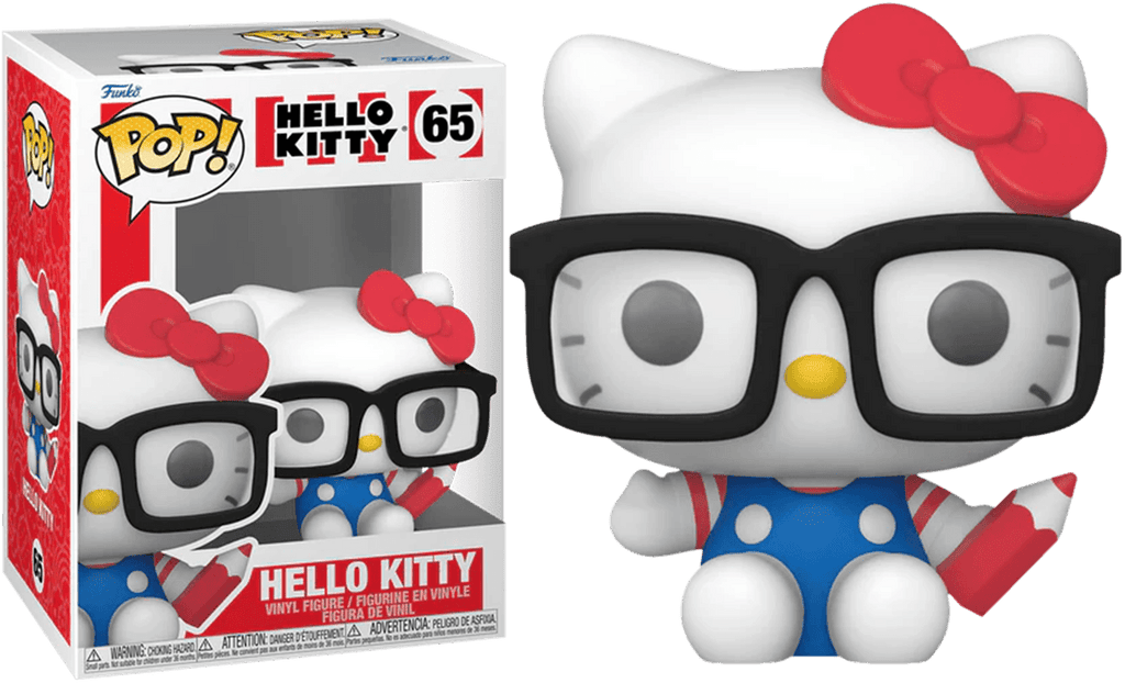 Funko Pop! Hello Kitty Flocked Hipster Nerd | FYE
